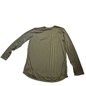 US Military ECWCS Gen III Level 1 Silkweight Shirt Large Regular Tan Base Layer